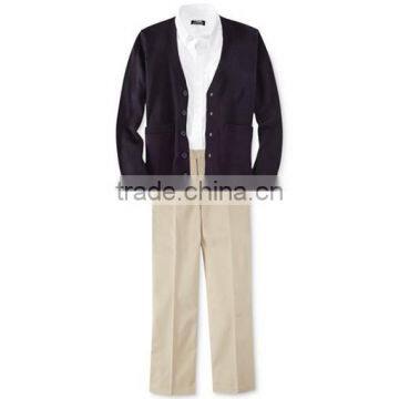 wholesale 2014 fashion style European high Shirt, Shirt, Cardigan & Pants school uniforms