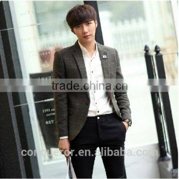 Grid Window Pane Man Suit.BSPL0643 photo-2