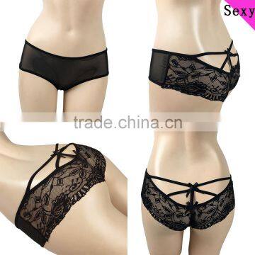 New See Through Black Lingerie Sexy Panties For Women Original Design photo-5