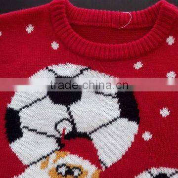 Christmas Sweater Wholesaler Kids Novelty Knitted Xmas Jumpers Sweater Top(KS0429) photo-2