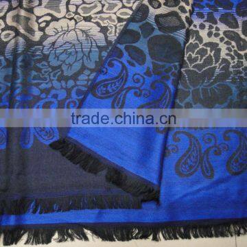 Fashion New Latest Jacquard Paisley Floral Designer Scarf for Woman photo-3