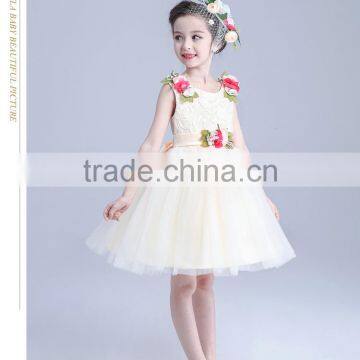 2017 Sun Dresses Summer Flowers Beach Dress photo-2