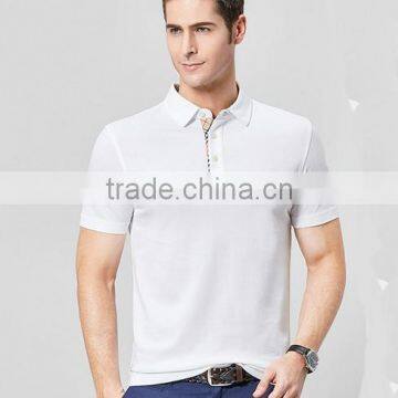 Cheap Hot Sale Good Quality Cotton Men Short Sleeve Polo Shirt Custom photo-2