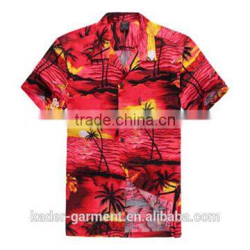 Tropical Beach Shirt for Men Hawaiian Beach Shirt Casual Beach Shirt