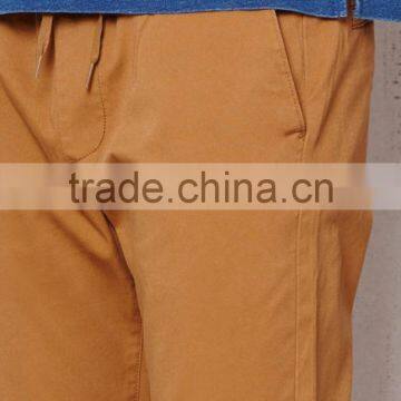 Solid Color Street-inspired Comfortable Elasticized Jogger Jeans Men photo-4