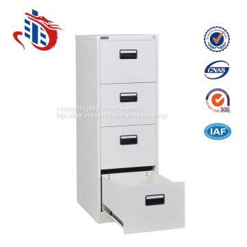 Современные простые металлические архивные шкафы для хранения с четырьмя ящиками photo-3
