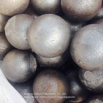 Dia.65mm Forged Grinding Media Steel Balls for Mining Mill photo-5