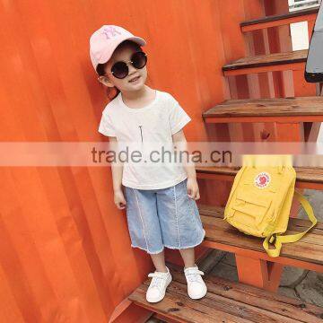 S16959A Summer Casual Kids Trousers Washed Jeans Pants photo-2