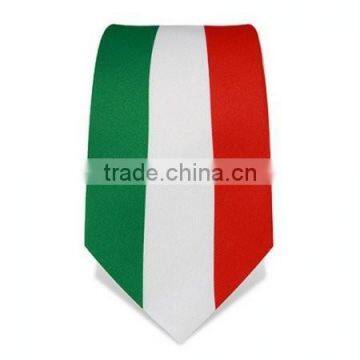 Italian Flag Tie,Silky Tie