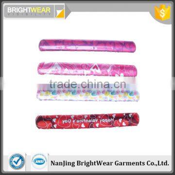 Factory customized promotion gift kids slap bands