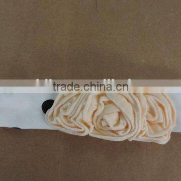 Baby Girl Elastic Fabric Headband Kids Braid Cross Dot Hairband Flower Knot Solid Craft Children Boutique Headband photo-4