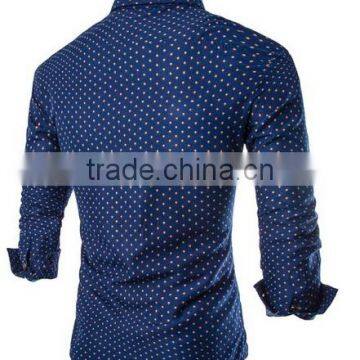 Men's Slim Fit Long Sleeve Button Down Shirts Dress Shirts Design photo-2