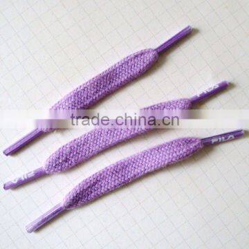 purple cotton shoestring