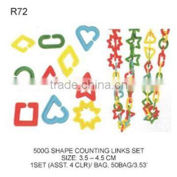 500 g Educational Connecting Toys Plastic Construct Building Interlocking Toy For Kids