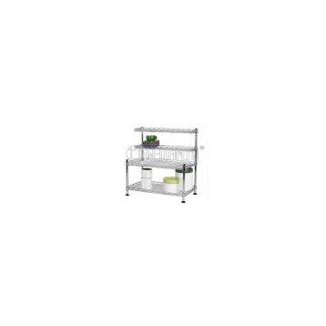 Hot Sale Chrome Metal Kitchen Cabinet Shelf - NEW !!