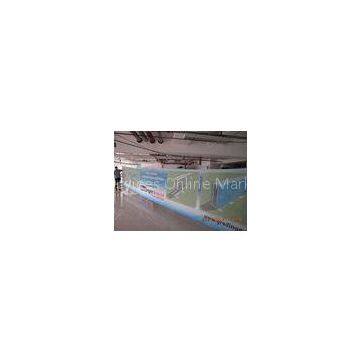 Customized big flex 4 colour Promotional Banner Printing , High speed digital heat transfer printing