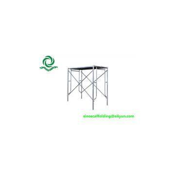 China supply hot dip galvanized door type frame scaffolding/ Ladder/h and door frame scaff