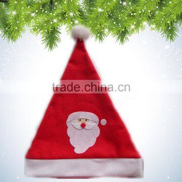 Wholesale Red Christmas Felt Hat Decoration