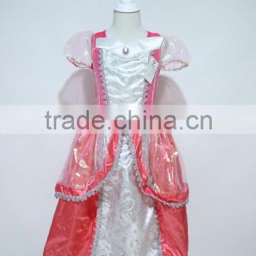 Wholesale beautiful princess costume for kids unique design cosplay costumes