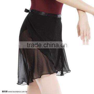 Girl ballet chiffon wrap skirt