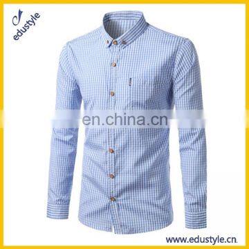 Oem Custom Pattern Embroidery Fancy Design Men Shirt