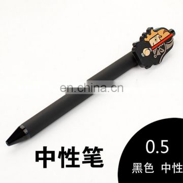 generalized cartoon character rubber ball pen