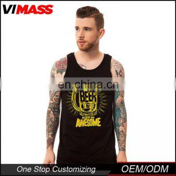 New products 2016 china top custom tank top wholesale