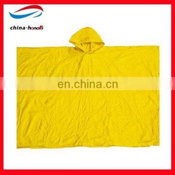 0.3mm pvc/polyester rain ponchos cheap for men