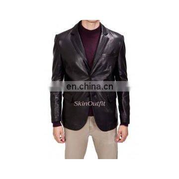 Mens Leather Blazers