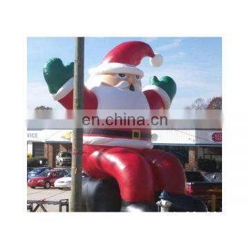 giant inflatable santa claus, christmas inflatable for decoration