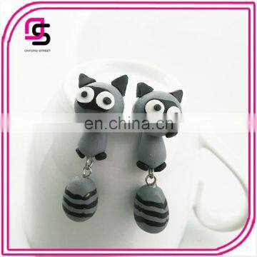 2017 High Quality Fashion Jewelry Cute Animal Earrings for Girls