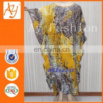 Hot drillling New Flower african dresses fashion designs fat ladies traditional dresses with shinniy pattern