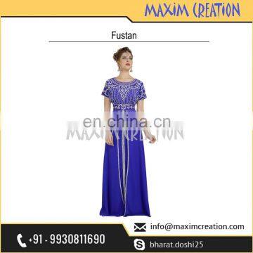 Simple Halloween Party Wear Fustan With Beautiful Unique Embroidery Design 6557 photo-3
