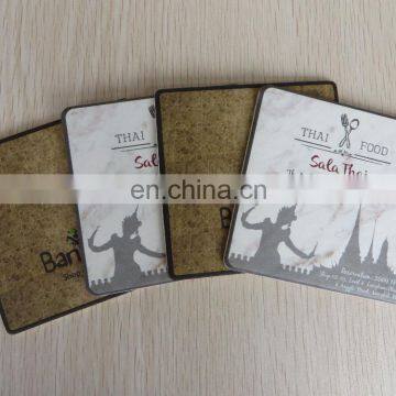 Custom Absorbent Disposable Cardboard Coasters in Cheap Price photo-4
