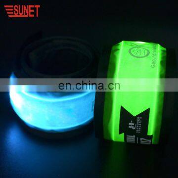 Hot New Products For 2018 Pvc Led Lights Gifts Slap Bands photo-4