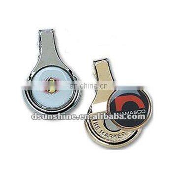 golf hat clip with ball marker