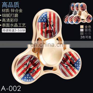 Factory large inventory rotate 608 metal bearing hand spinner toys