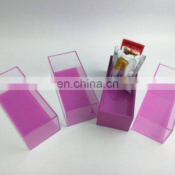 retail acrylic containers for food