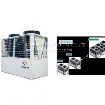 CHEAP PRICE AIR COOLED MODULAR COLD (HOT)WATER CHILLER photo-3