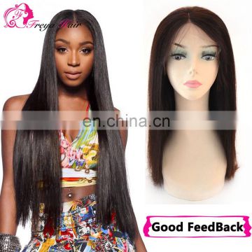 Good Quality Best Selling Middle part Brazilian Hair Lace Front Wig