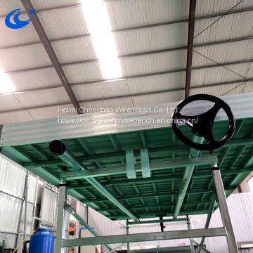 Hot Sale Ebb and Flow Metal Rolling Bench Used in Greenhouse
