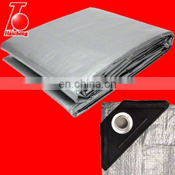 silver heavy duty weight pe tarpaulin poly tarps all season use