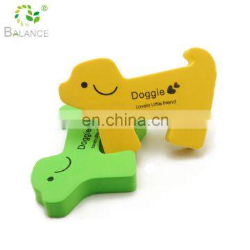 Childproof door security guard animal stopper for baby safety door wedge