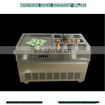 Most agreeable New Product Fry Ice Cream Machine / Fried Ice Cream Machine Factory Price For Sale