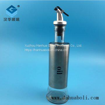 Hot Sale 300ml Stainless Steel Olive Oil Glass Bottles photo-2