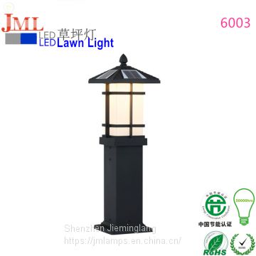 Waterproof Landscape Decorative ed Solar Power Bollard LightOutdoor Led Bollard Lawn garden lamp   JML-WLL-B6003