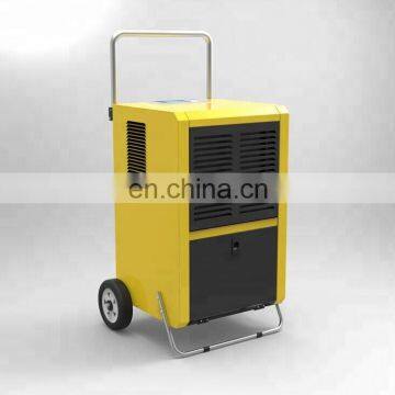 Hot Sale Metal Portable Dehumidifier With Big Wheels And Folding Handle