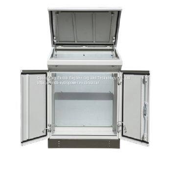 New Design Customized Industrial Broadcast Sheet Metal Fabrication Security Control Room Console Command Center Furniture Monitor Console Equipment Console Worktop Operating Platform Industrial Control Operating Desk With LED Lamp photo-3