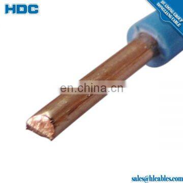 solid copper core PVC sheathed unipolar wire of 1x2.5 or 1x4 mm Argentina cable