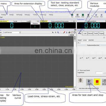 WDW-100 Ultimate Computer Control Universal Testing Machine 100kn photo-5